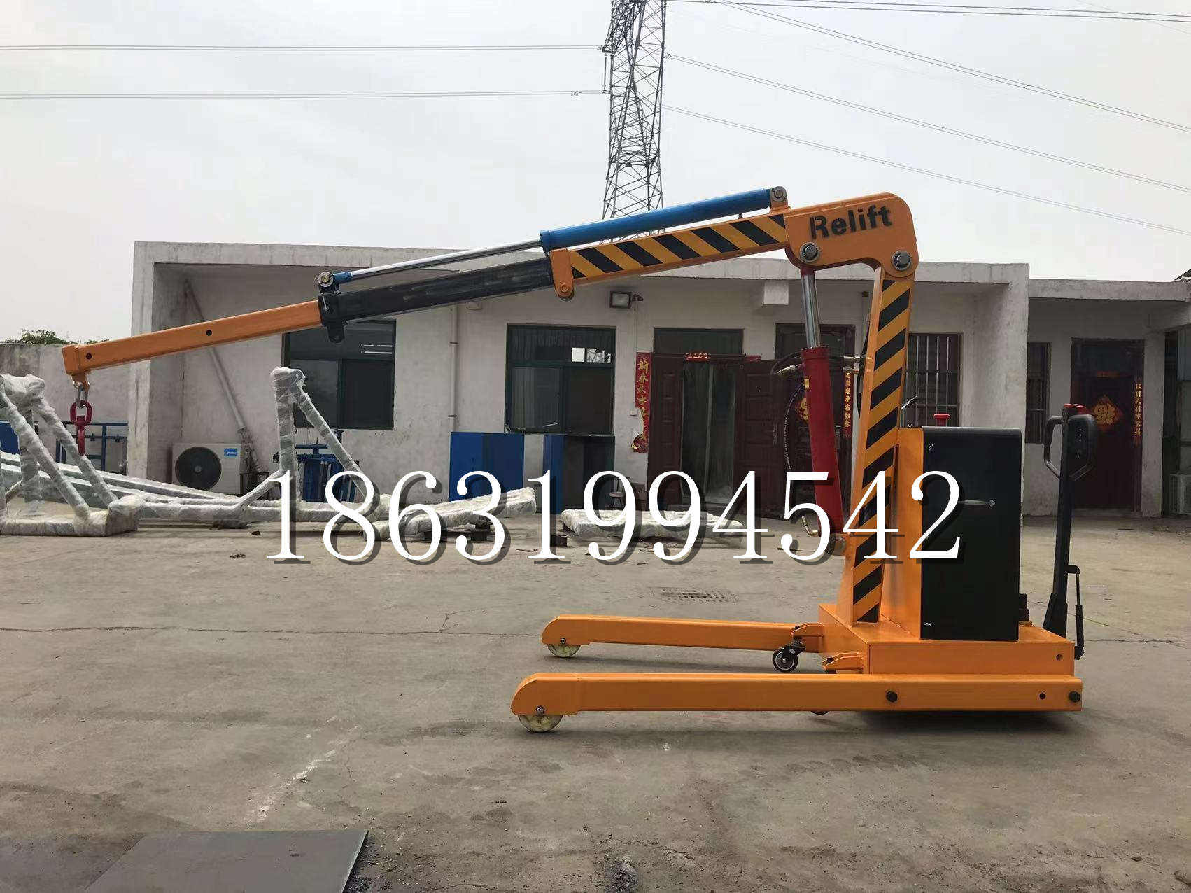 北竿乡久征定做3吨三轮随车吊 农用园林绿化移树吊 平板工程用小吊机