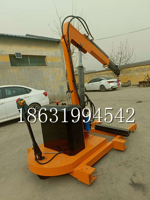 北竿乡自卸车厢随车吊 自制轮式四不像起重机 四驱平板吊 5吨 贵盛